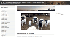 Desktop Screenshot of borregos.mobi